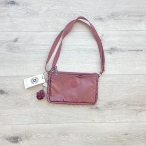 kipling purple shoulder bag